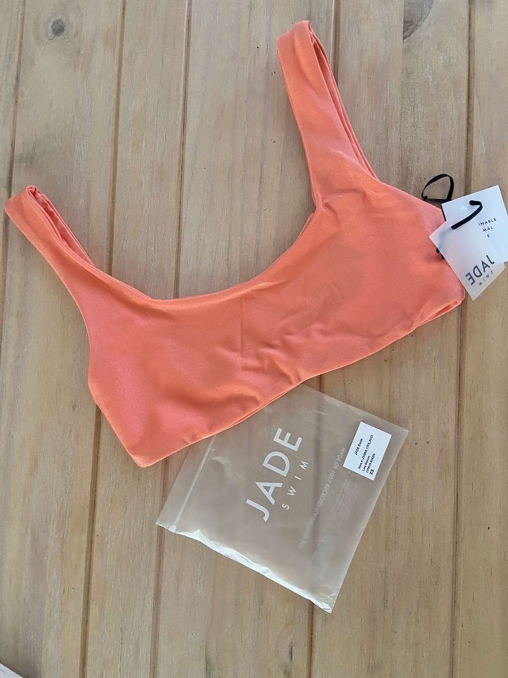 Jade Swim Rounded Edges Top